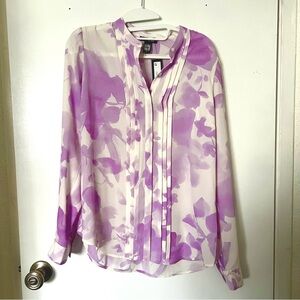 NWT Portofino floral blouse
